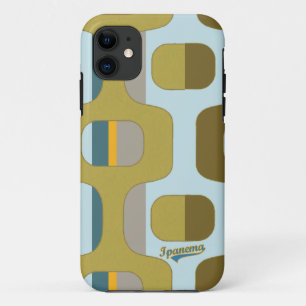 Coque iPhone 11 Ipanema trottoir avec rayures