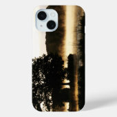 Coques Case-Mate iPhone Iphcna de la scène du lac Morning (Verso)