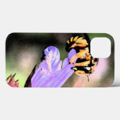 Coques Case-Mate iPhone Iphcnm d'abeille et de fleur (Verso (horizontal))