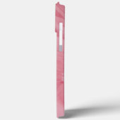 Coques Case-Mate iPhone Iphone13 rose Tiffany avec, sans monogramme (Verso / Gauche)