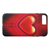 Coques Case-Mate iPhone iPhone8 Plus/7 plus la conception rouge et noire (Dos (Horizontal))