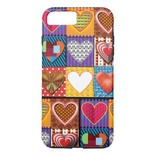 Coques Case-Mate iPhone iPhone8 Plus/ coque. design multicolore. (Dos)