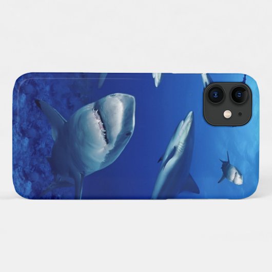 Coques Case-Mate iPhone iPhone 11 Coque-requins (Dos (Horizontal))