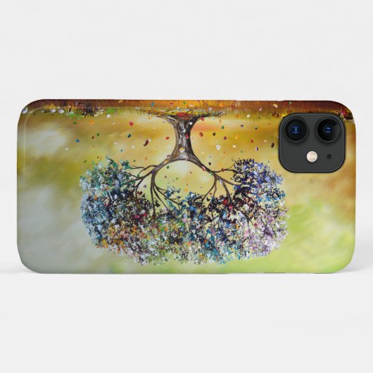 Coques Case-Mate iPhone Iphone 11 Nature Art Design de phase (Dos (Horizontal))