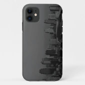 Coques Case-Mate iPhone Iphone 11 New York, noir et blanc (Dos)