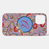 Coques Case-Mate iPhone iPhone 12 CASE MATE William Morris CUSTOM INITIAL (Verso (horizontal))
