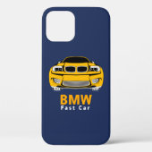 Coques Case-Mate iPhone iPhone 12 Coques BMW voiture rapide (Verso)