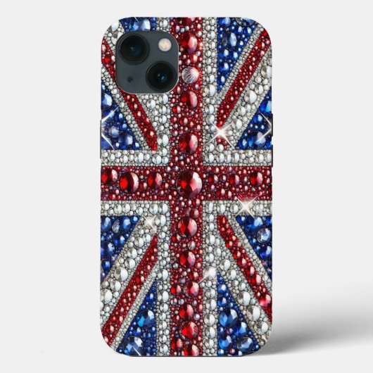 Coques Case-Mate iPhone iPhone 13 Coque-Mate avec couleurs britanniques (Verso)