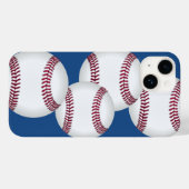 Coques Case-Mate iPhone iPhone 14 Coque-baseball (Verso (horizontal))