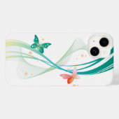 Coques Case-Mate iPhone iPhone 14 Coque-papillons (Verso (horizontal))