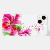 Coques Case-Mate iPhone iPhone 14 Coque-Tropical Floral (Verso (horizontal))