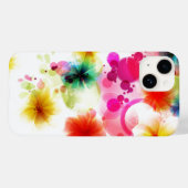 Coques Case-Mate iPhone iPhone 14 Coques-fleurs (Verso (horizontal))