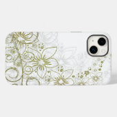 Coques Case-Mate iPhone iphone 14 coques plus florale (Verso (horizontal))