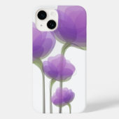 Coques Case-Mate iPhone iPhone 14 Fleurs Coque-violet (Verso)