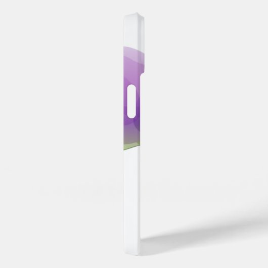 Coques Case-Mate iPhone iPhone 14 Fleurs Coque-violet (Verso / Droite)