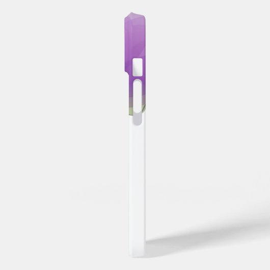 Coques Case-Mate iPhone iPhone 14 Fleurs Coque-violet (Verso / Gauche)