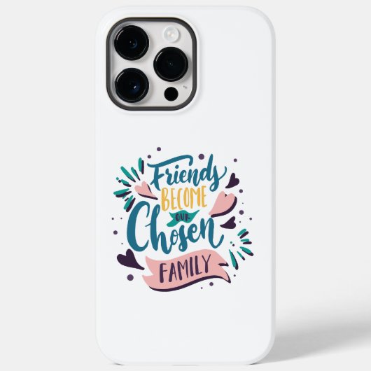 Coques Case-Mate iPhone Iphone 14 pro case friends become our chosen famil (Verso)