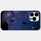 Coques Case-Mate iPhone iPhone 14 Pro Max Case – Blue Halloween Illustrati (Verso (horizontal))