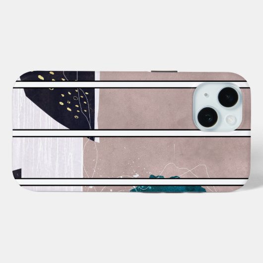 Coques Case-Mate iPhone iphone 15 abstract case design (Verso (horizontal))