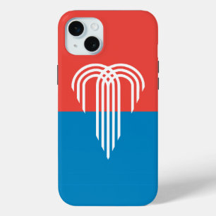 Coque iPhone 15 Mini iPhone 15 Plus Coque-Mate, drapeau de Kansas City