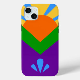 Coque iPhone 15 Mini iPhone 15 Plus Coque-Mate, drapeau de Manitou Spri
