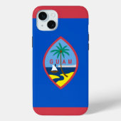 Coques Case-Mate iPhone iPhone 15 Plus Coque-Mate, drapeau Guam (Verso)