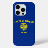 Coques Case-Mate iPhone iPhone 15 Pro Case-Mate, Oregon flag (Verso)