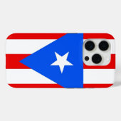 Coques Case-Mate iPhone iPhone 15 Pro Case-Mate, Puerto Rico flag (Verso (horizontal))