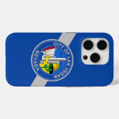 Coques Case-Mate iPhone iPhone 15 Pro Coque-Mate, drapeau de Las Vegas (Verso (horizontal))