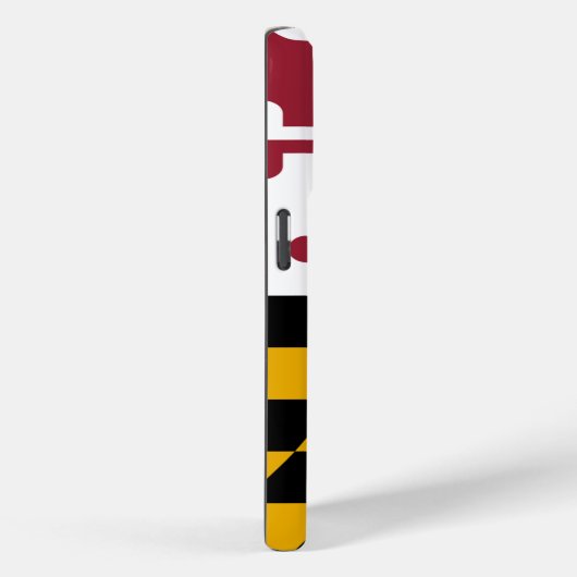 Coques Case-Mate iPhone iPhone 15 Pro Coque-Mate, drapeau du Maryland (Verso / Droite)