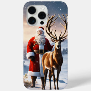 Coque iPhone 15 Pro Max Iphone 15 pro max Noël thème téléphone cas