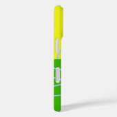 Coques Case-Mate iPhone iPhone 16 Cercles Coques Boucles Jaune Vert Orange (Verso / Droite)