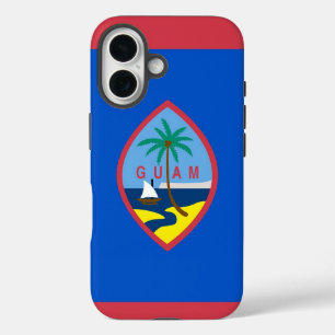 Coques iPhone 16 iPhone 16 Coque-Mate avec drapeau Guam