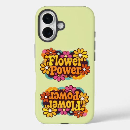 Coques Case-Mate iPhone iPhone 16 Pro Cases | Electronics | Retro Floral (Verso)