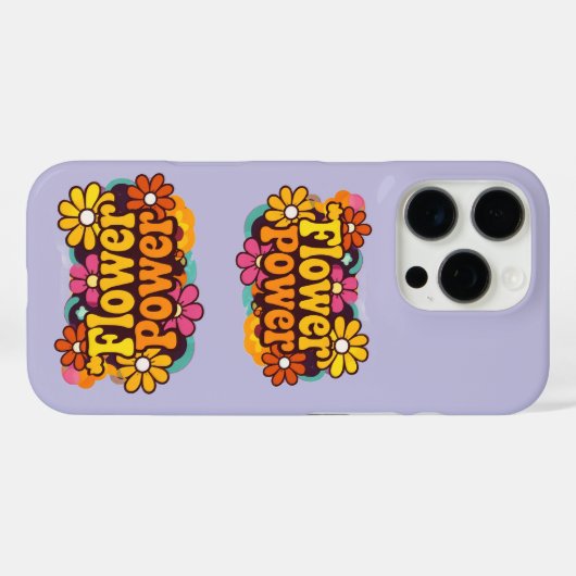 Coques Case-Mate iPhone iPhone 16 Pro Cases | Electronics | Retro Floral (Verso (horizontal))