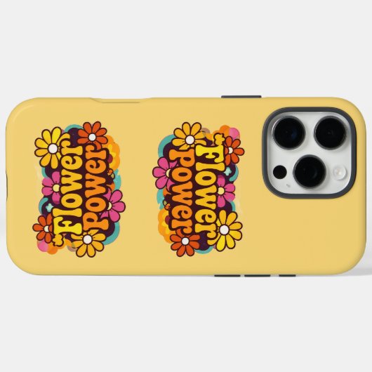 Coques Case-Mate iPhone iPhone 16 Pro Cases | Electronics | Retro Floral (Verso (horizontal))