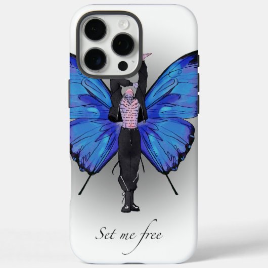 Coques Case-Mate iPhone iPhone 16 Pro Max Coques avec Jimin "Me libérer" (Verso)