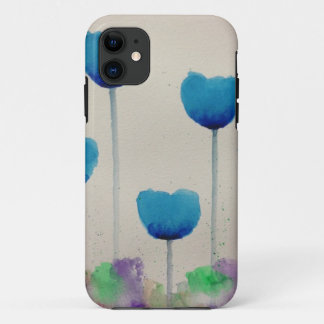 Coque Case-Mate Pour iPhone iPhone 5/5s/5c de tulipe bleue