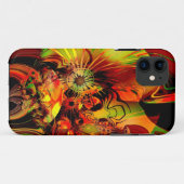 Coques Case-Mate iPhone iPhone 5 Abstrait jaune vert or (Dos (Horizontal))