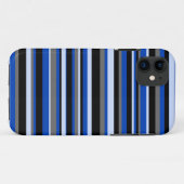 Coques Case-Mate iPhone iPhone 5 bandes bleues coques (Dos (Horizontal))