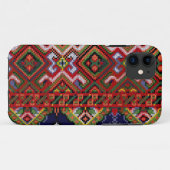 Coques Case-Mate iPhone iPhone 5 Broderie point de croix  ETUI TRANSPARENT (Dos (Horizontal))
