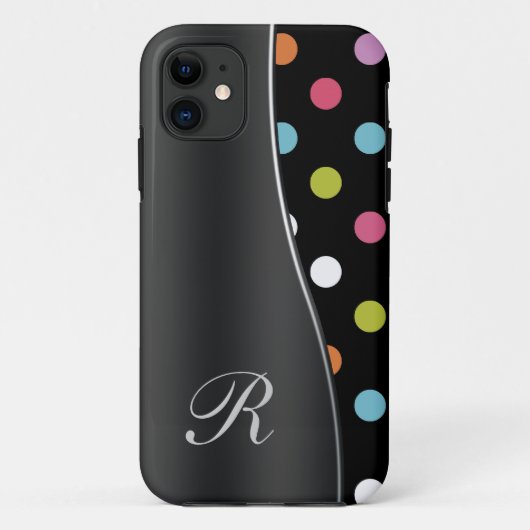 Coques Case-Mate iPhone iPhone 5 cas de monogramme modernes (Dos)