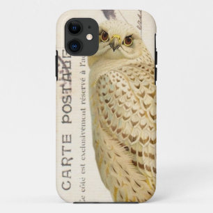 Coques Pour iPhone iphone 5 coque.. Chouette blanche Vintage