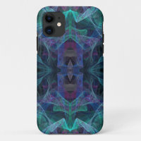 Iphone 5 Coque-Mate personnalisé vert, bleu et noi