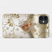 Coques Case-Mate iPhone iPhone 5 Damas Caramel Crème Beige Ambre Doré (Dos (Horizontal))