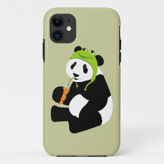 Coques Case-Mate iPhone Iphone 5 de casquette de grenouille de panda (Dos)