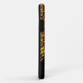 Coques Case-Mate iPhone iPhone 5 Élégant Classique Imprimé Léopard Noir Or (Dos/Droite)