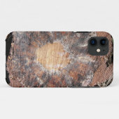 Coques Case-Mate iPhone iPhone 5 Hülle braun-schwarzer Baumquerschnitt (Dos (Horizontal))