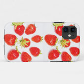 Coques Case-Mate iPhone iPhone 5 Hülle Erdbeer-Muster (Dos (Horizontal))