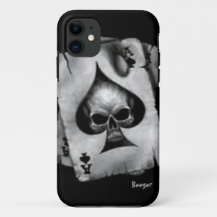 Coque iPhone 11 Iphone 5 ID - Crâne de pique